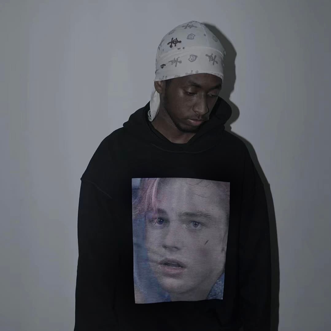 Худи ARNODEFRANCE Hoodie Black - изображение 4