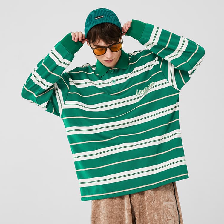 Поло LAMLICKA x NASAPANDA Polo Green - изображение 6