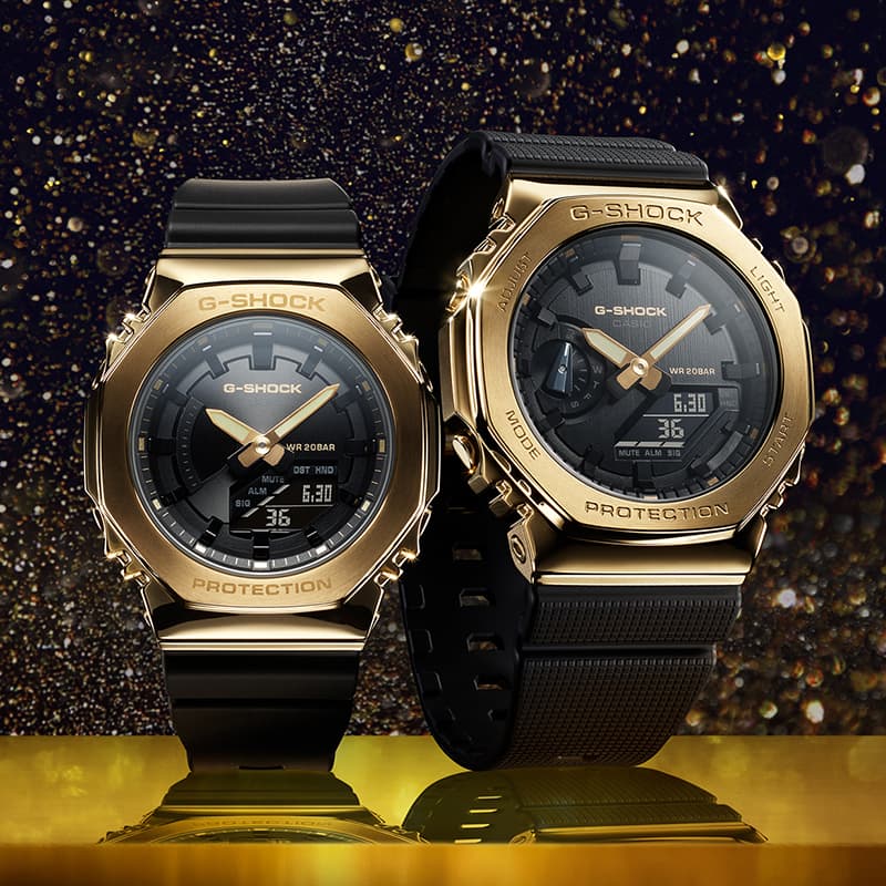 Часы CASIO G-SHOCK GM-2100G-1A9PR+GM-S2100GB-1APR - изображение 4