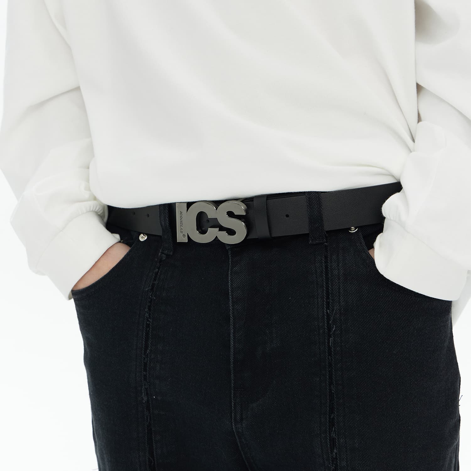Ремень ICONS Lab Minimal Letter Belt - изображение 7