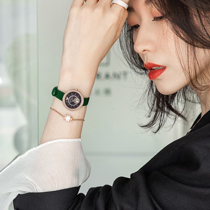 Механические часы EMPORIO ARMANI 30mm AR60069 - изображение 4