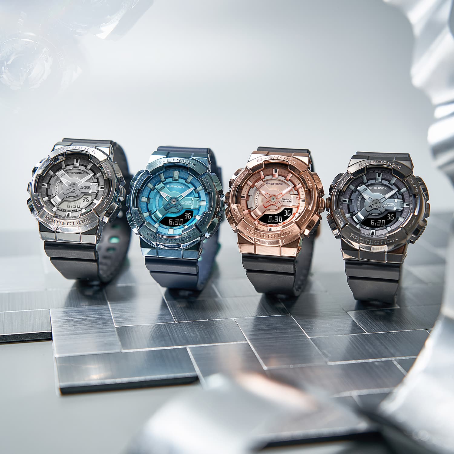 Часы CASIO G-SHOCK GM-S110-1APR - изображение 5