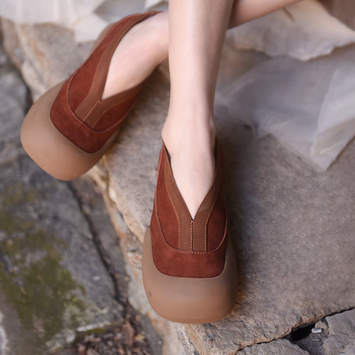 Тапочки ARTMU Original Retro Slip-On - изображение 11