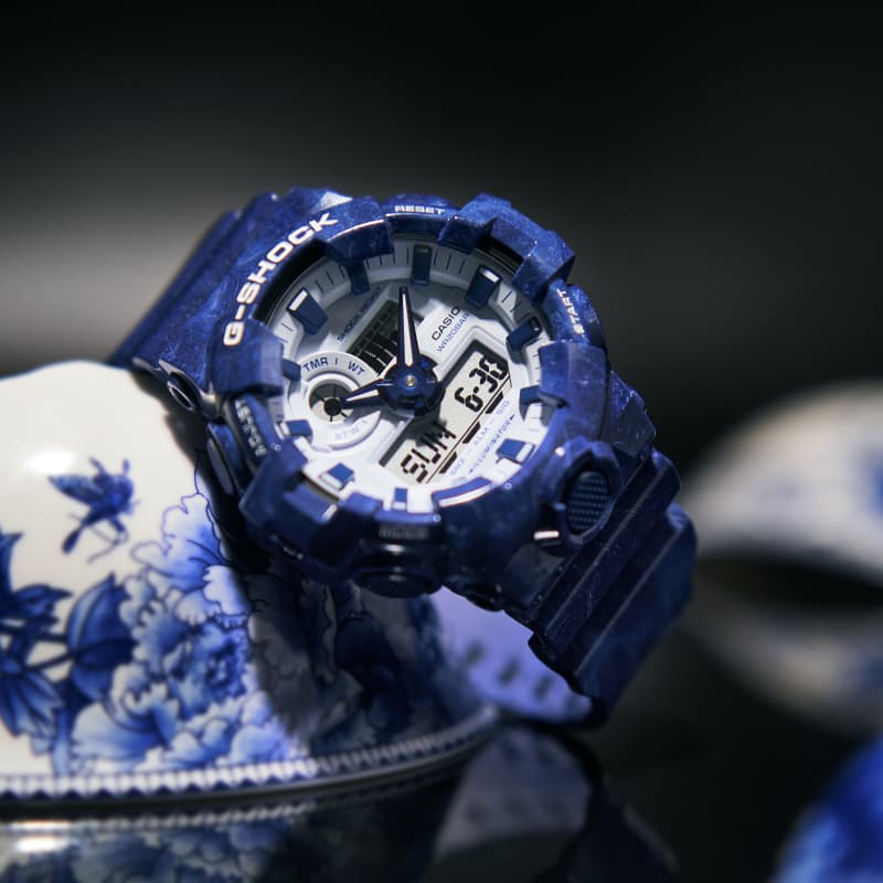 Часы CASIO G-SHOCK GA-700BWP-2APFQ - изображение 7