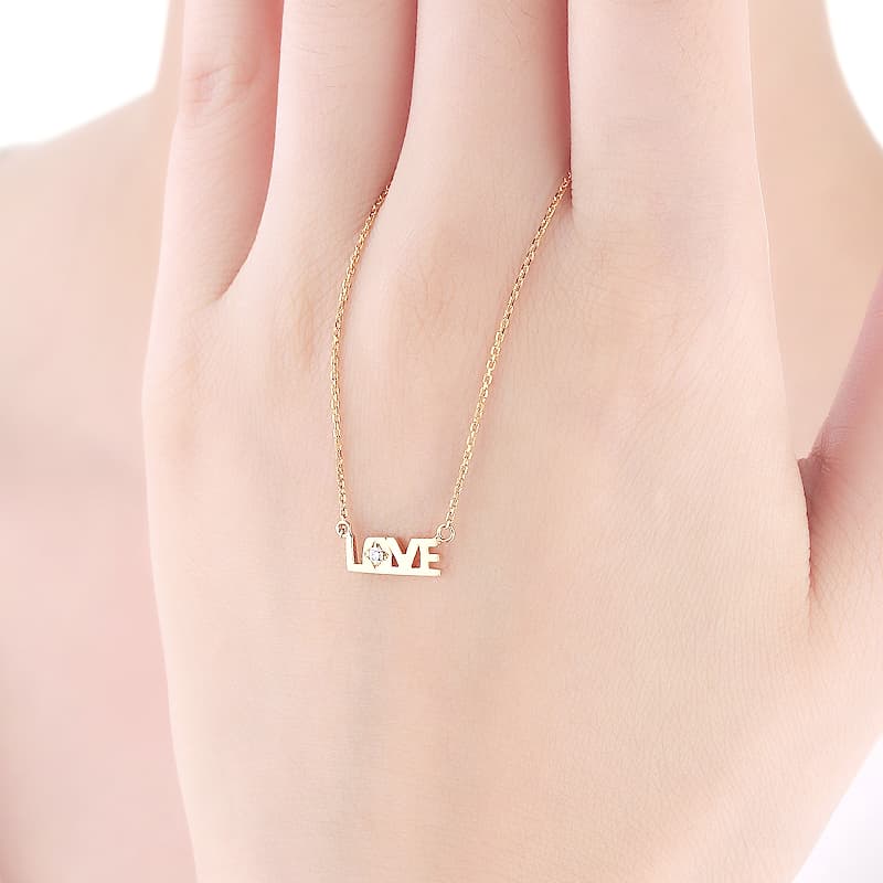 Ожерелье WithLove 18K LOVE - изображение 4