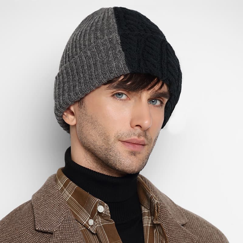 Шапка KENMONT Colorblock Knit Hat - изображение 4