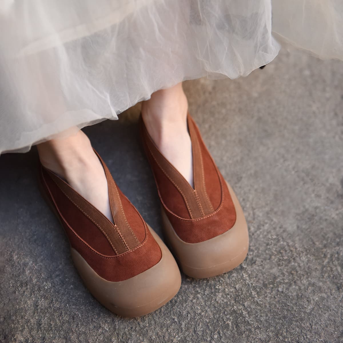 Тапочки ARTMU Original Retro Slip-On - изображение 8