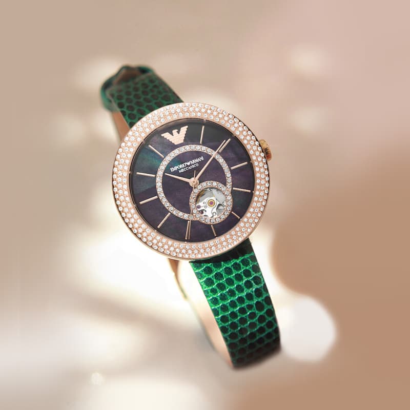 Механические часы EMPORIO ARMANI 30mm AR60069 - изображение 7