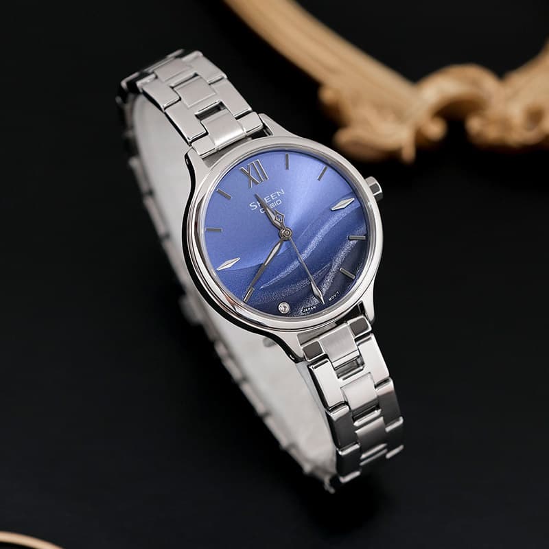 Часы CASIO SHEEN SEA WAVE SHE-4550D-2BUPR - изображение 5