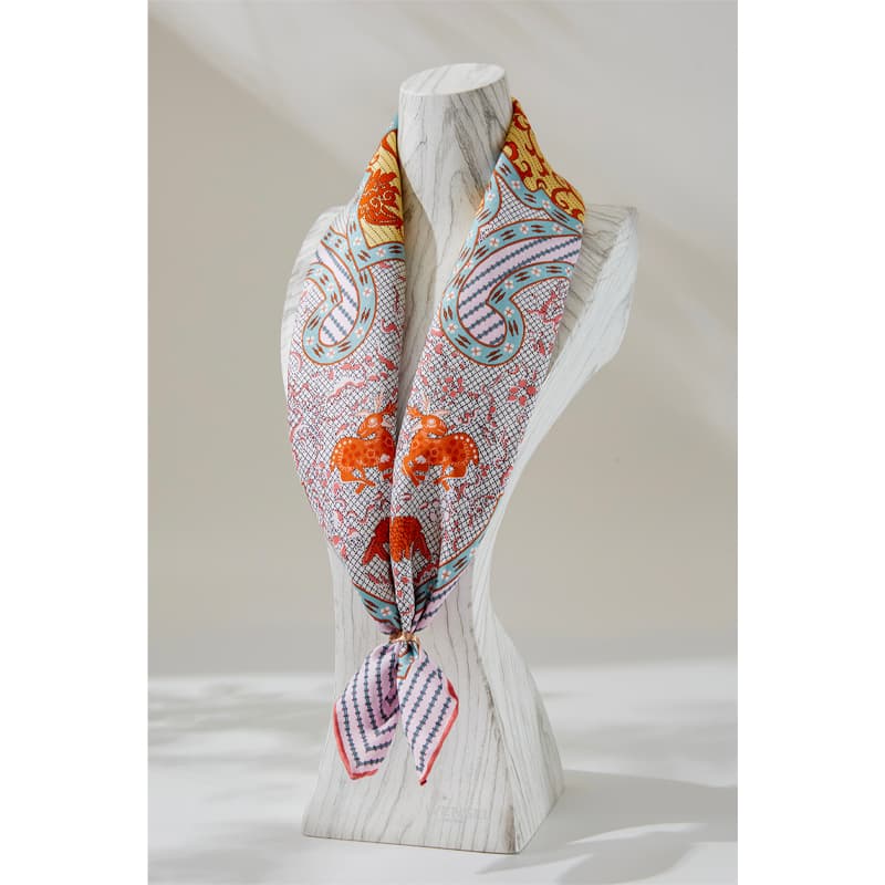 Платок WENSLI 100 63*63cm - изображение 5