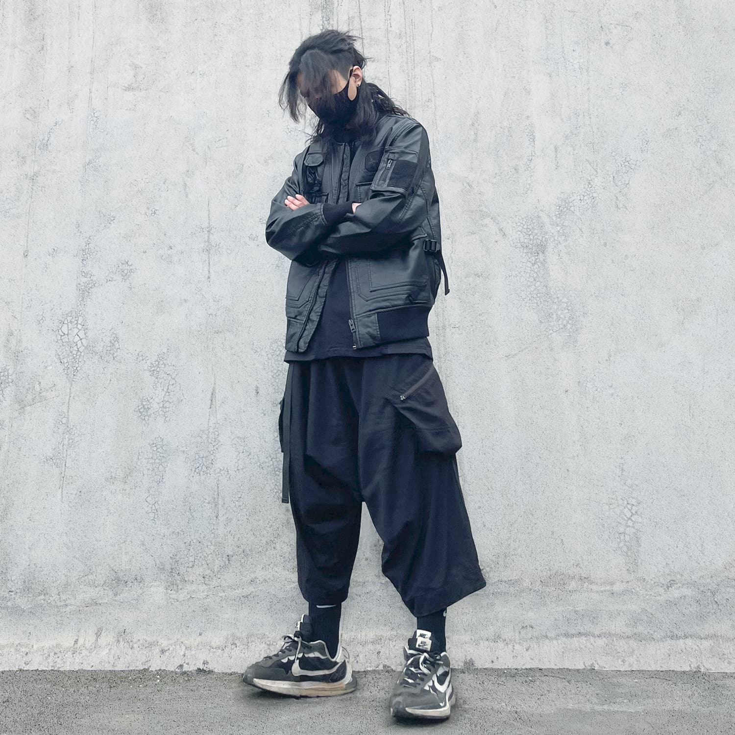 Кожаная куртки VIP Cyberpunk Pilot Jacket - изображение 7