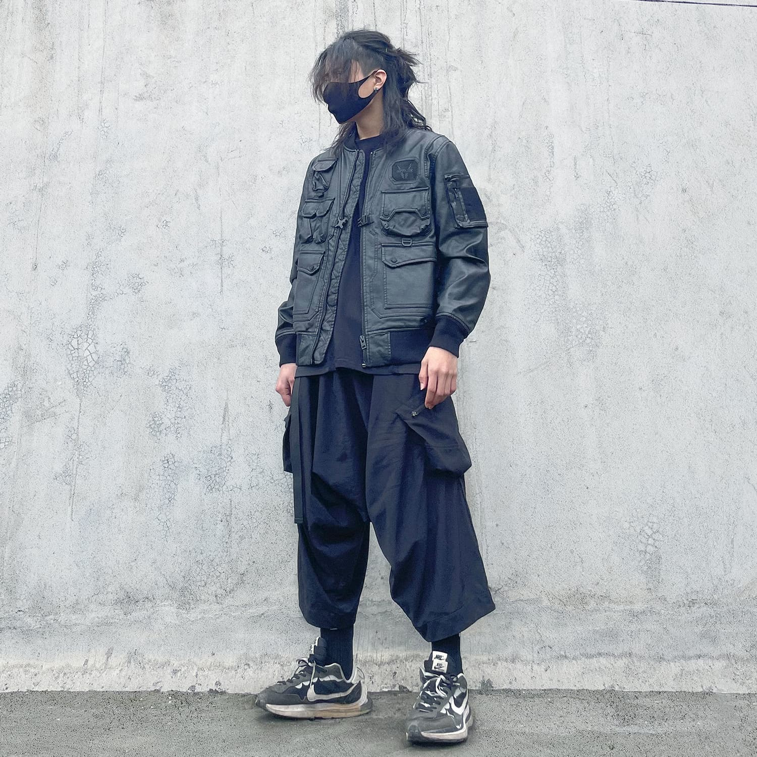 Кожаная куртки VIP Cyberpunk Pilot Jacket - изображение 6