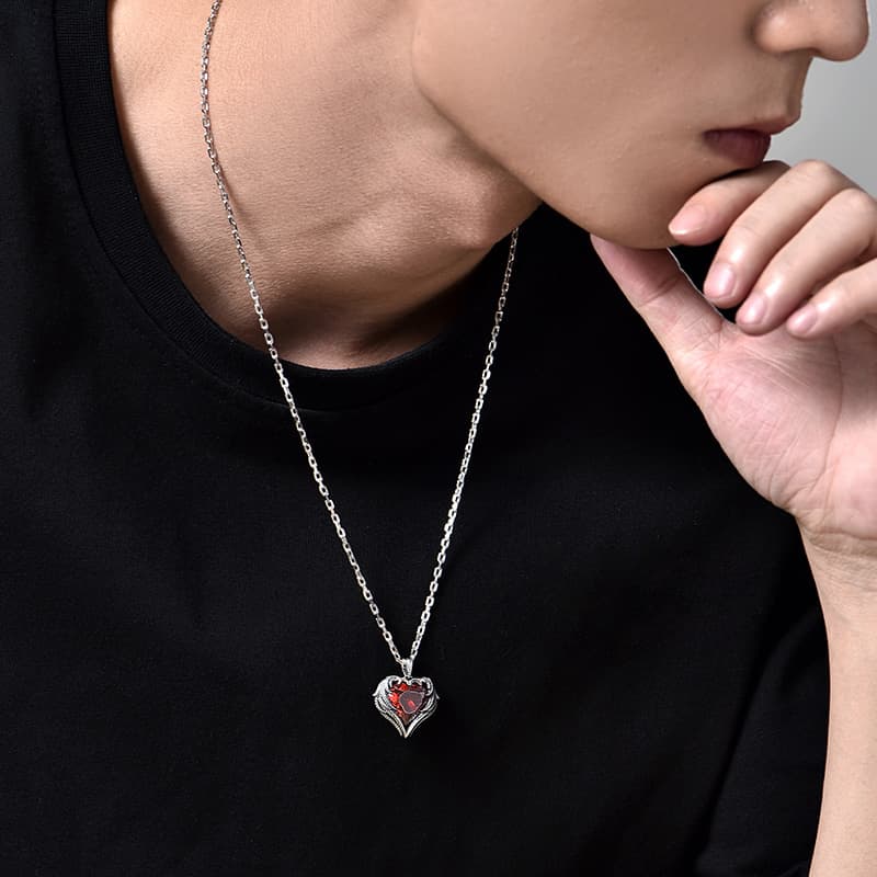Ожерелье MYSH Angel Wing Heart Necklace - изображение 7