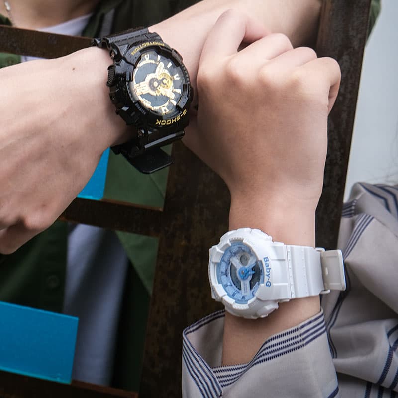 Часы CASIO G-SHOCK & BABY-G BA-110BE-7APR+GA-110GB-1APR - изображение 4