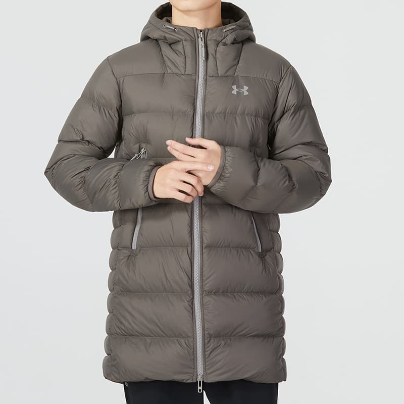 Зимняя куртка Under Armour Down Parka Brown - изображение 3