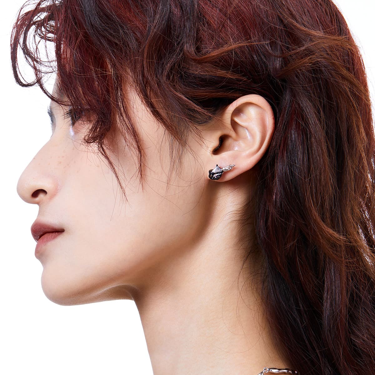 Серьги KOREET Venom Series Earrings Silver - изображение 3