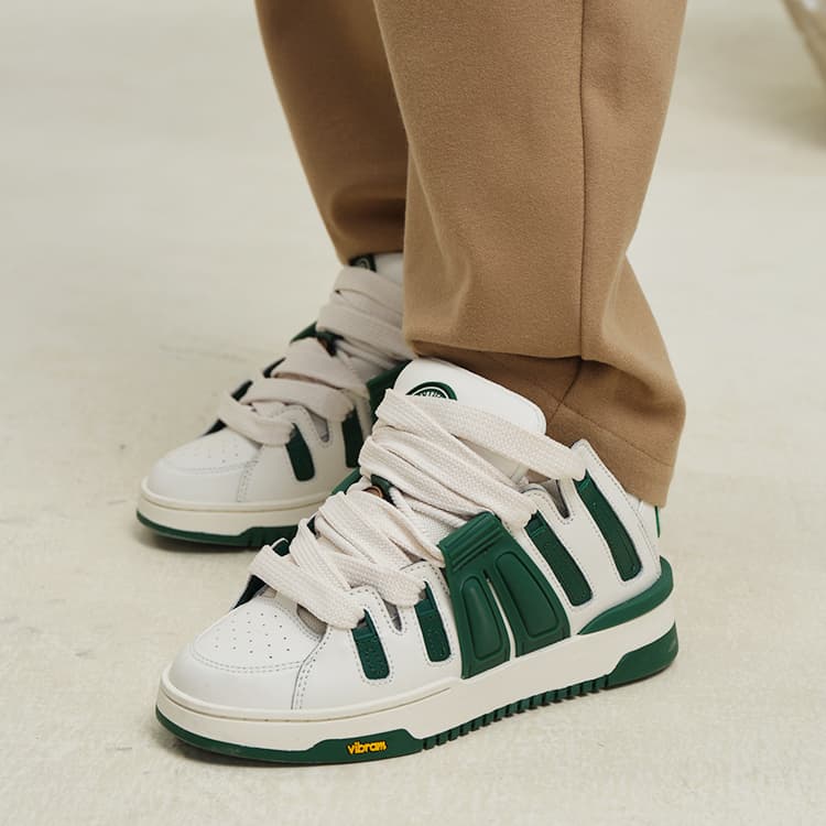 Кроссовки Palladium Skate Thin White Green - изображение 7
