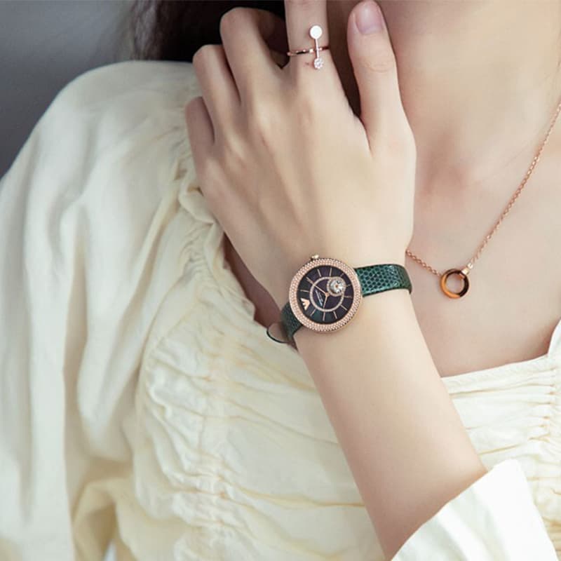 Механические часы EMPORIO ARMANI 30mm AR60069 - изображение 5