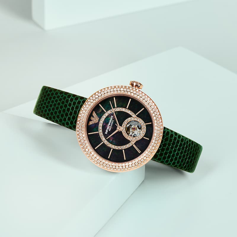 Механические часы EMPORIO ARMANI 30mm AR60069 - изображение 6