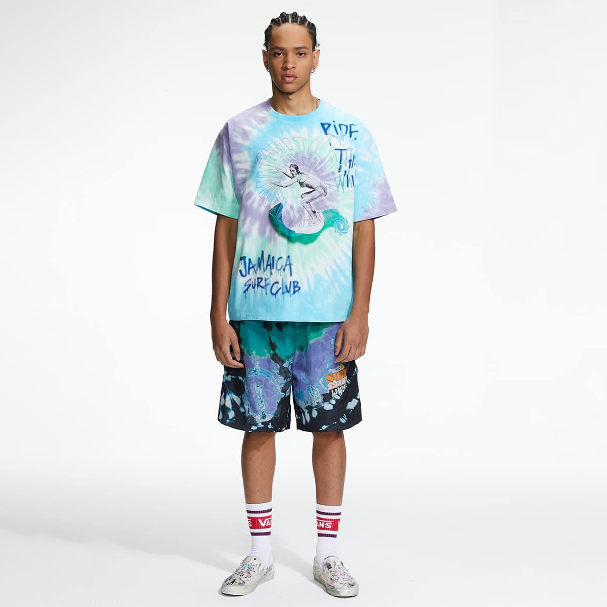 Футболка SSSAINT LOUIS x Playboy Tie-Dye T-Shirt - изображение 3