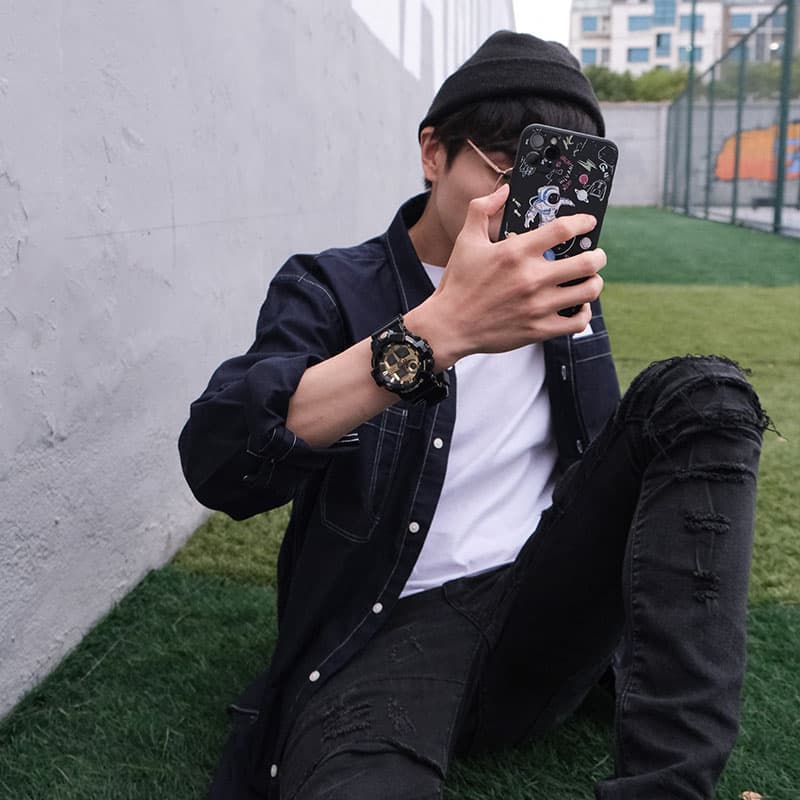 Часы CASIO G-SHOCK GA-710GB-1APR + BABY-G BA-110-1APR - изображение 3