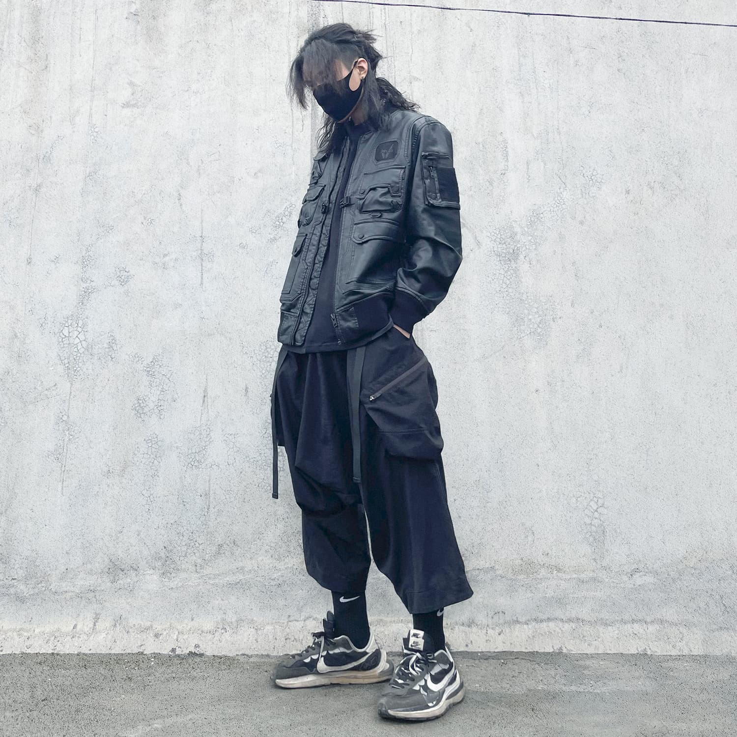 Кожаная куртки VIP Cyberpunk Pilot Jacket - изображение 3