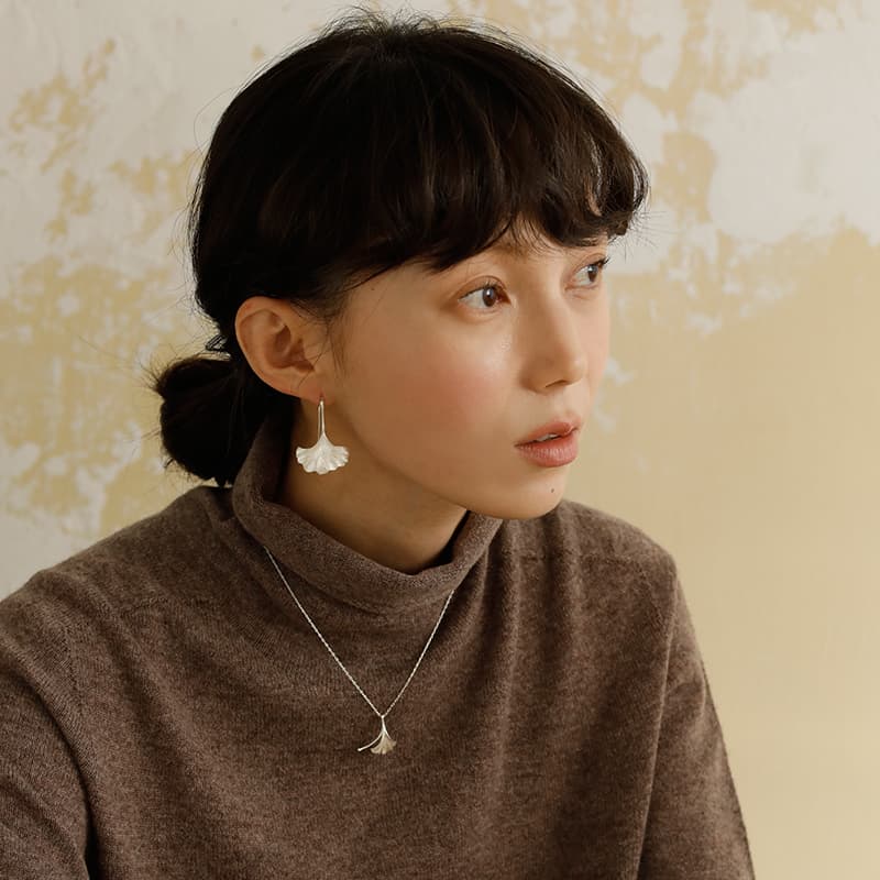 Серьги FOREST LETTER 925 - изображение 3
