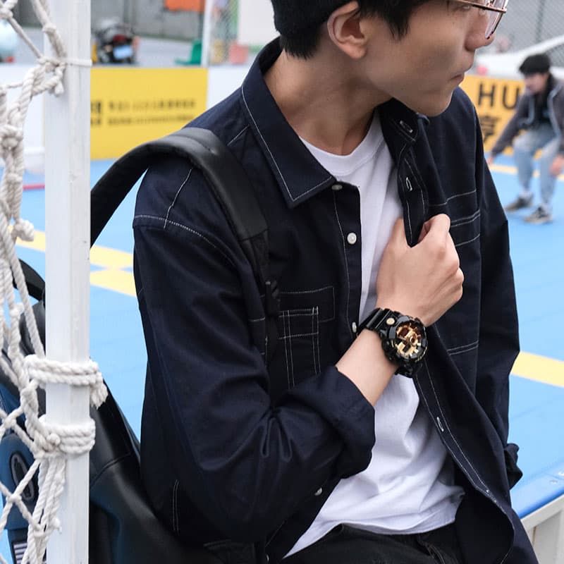 Часы CASIO G-SHOCK GA-710GB-1APR + BABY-G BA-110-1APR - изображение 5