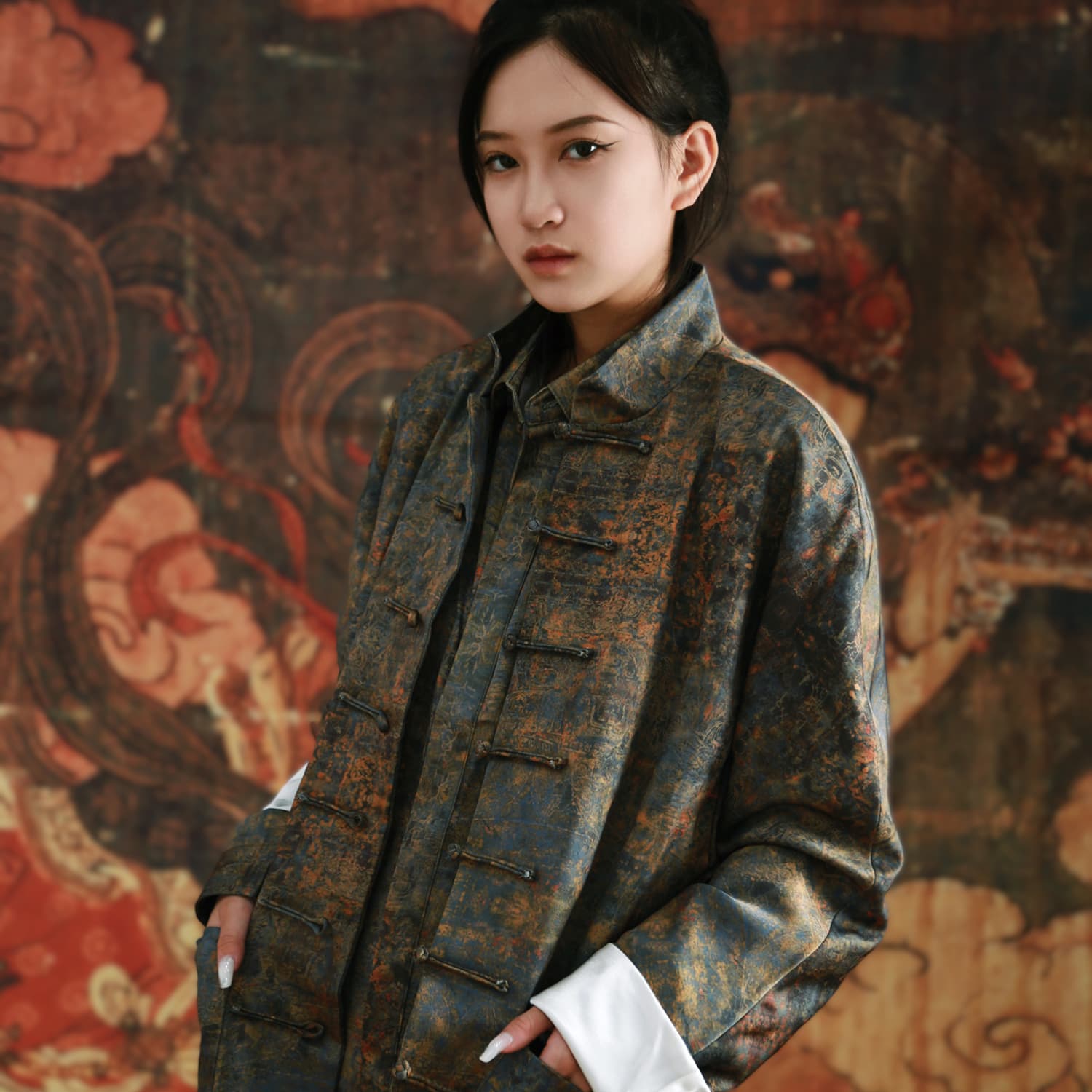 Куртка Sansheng Bronze Tang Jacket - изображение 3