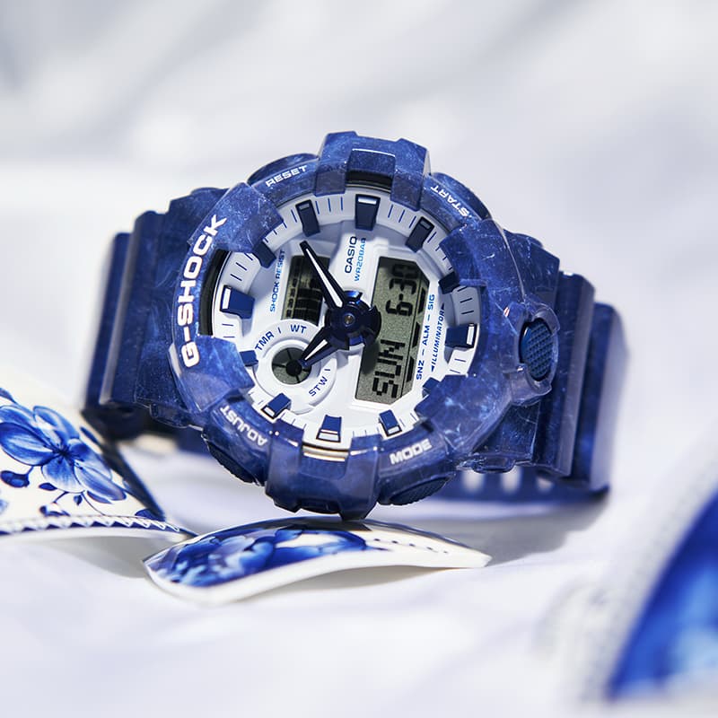 Часы CASIO G-SHOCK GA-700BWP-2APFQ - изображение 6
