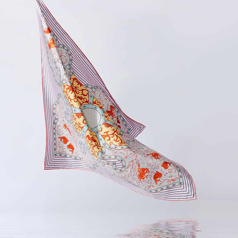 Платок WENSLI 100 63*63cm - изображение 6