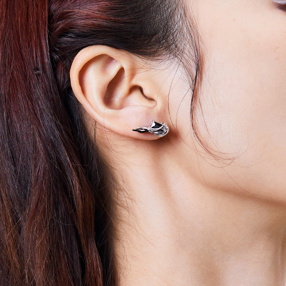 Серьги KOREET Venom Series Earrings Silver - изображение 5