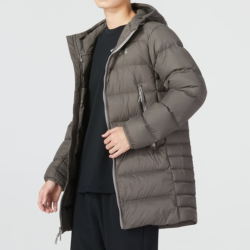 Зимняя куртка Under Armour Down Parka Brown - изображение 4