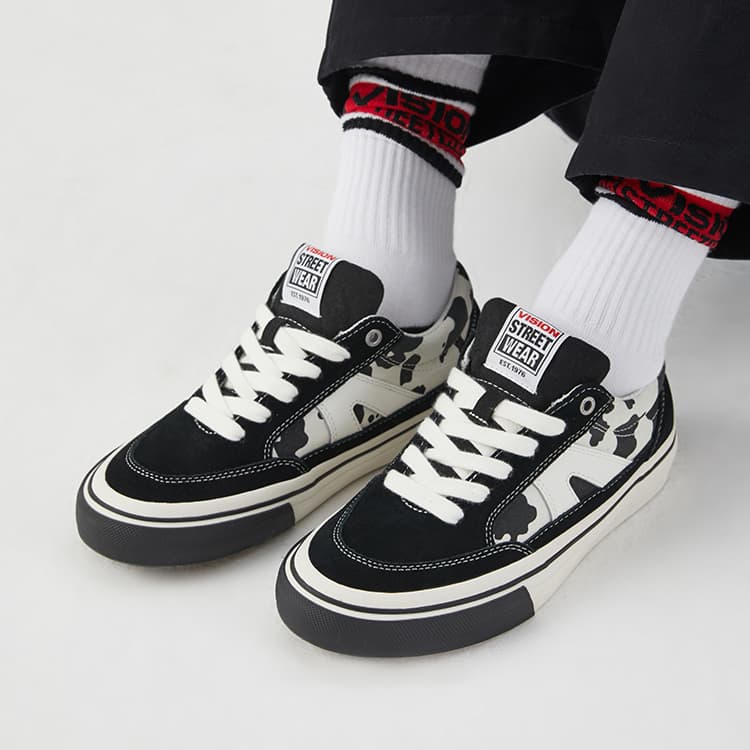 Кроссовки Vision Street Wear Stick Black White - изображение 9
