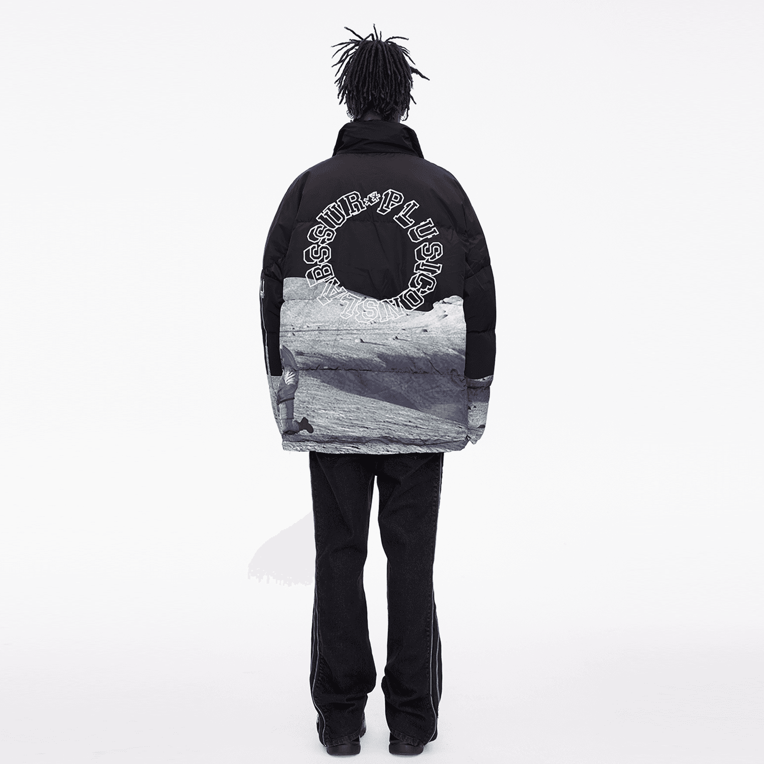 Зимняя куртка ICONS Lab Cyberpunk Astronaut Down Jacket Black - изображение 6