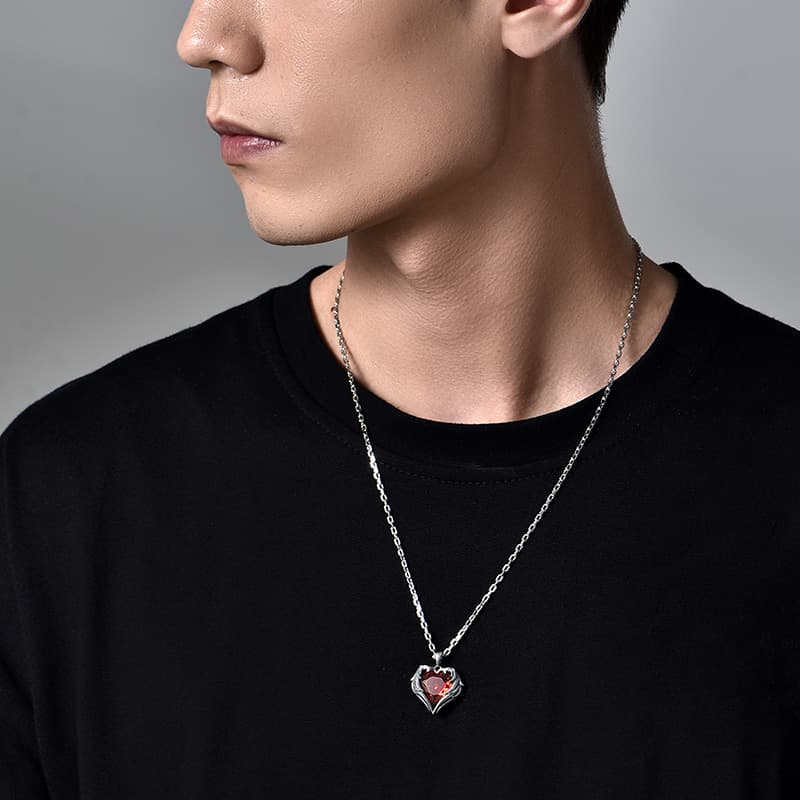 Ожерелье MYSH Angel Wing Heart Necklace - изображение 6