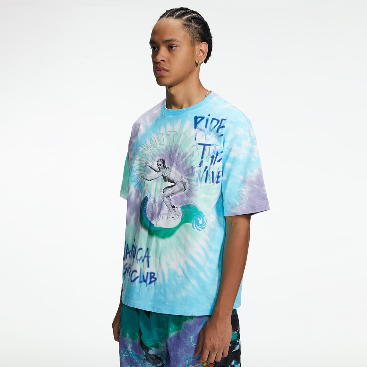 Футболка SSSAINT LOUIS x Playboy Tie-Dye T-Shirt - изображение 6