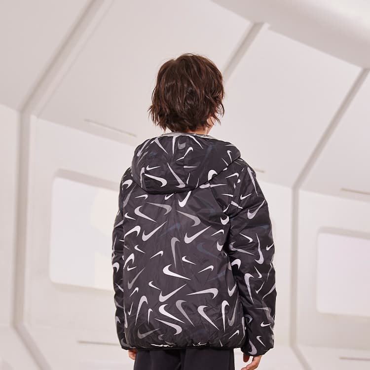 Nike Kids Reversible Puffer Jacket Black - изображение 6