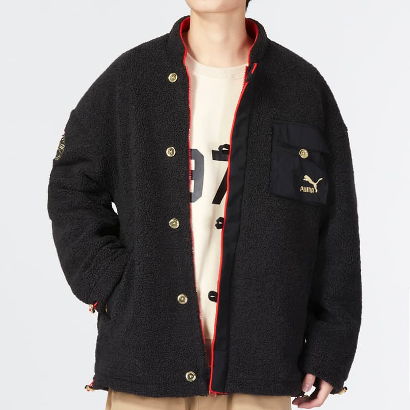 Зимняя куртка пуховик PUMA CNY Bz Zaozhi Hoodie - изображение 4