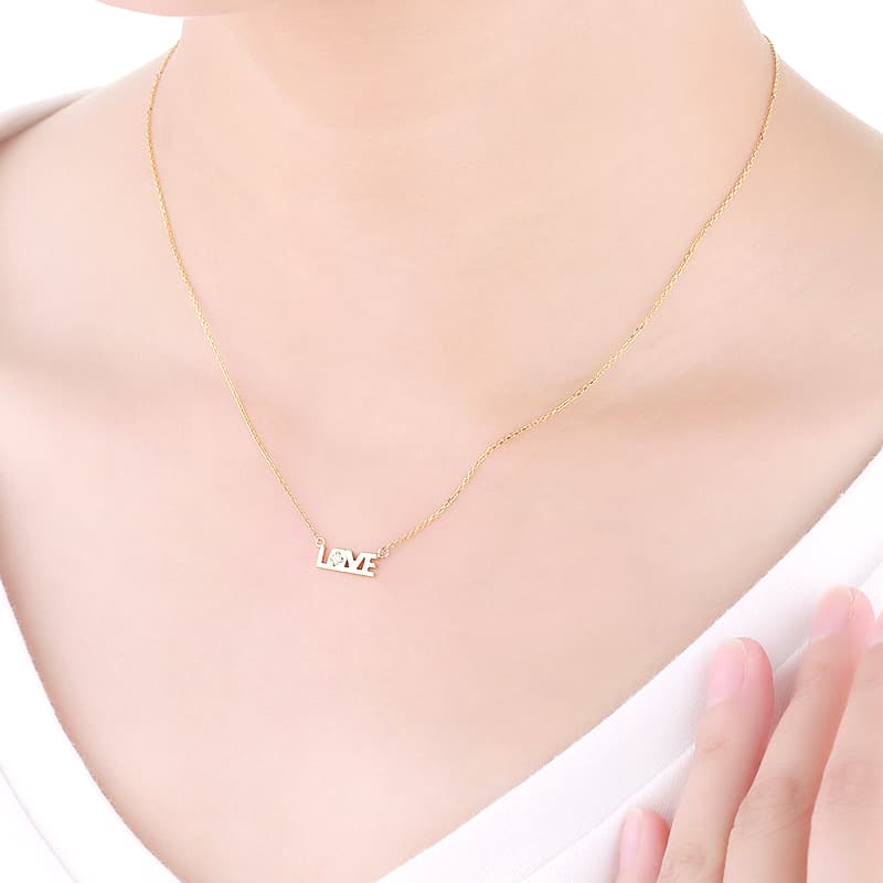 Ожерелье WithLove 18K LOVE - изображение 3