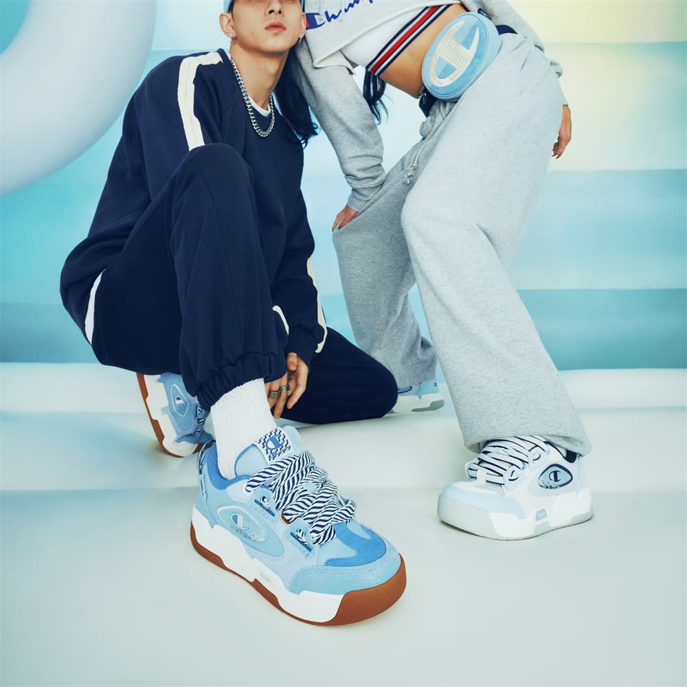 Кроссовки Champion Essentials Valve V2 Light Blue - изображение 7