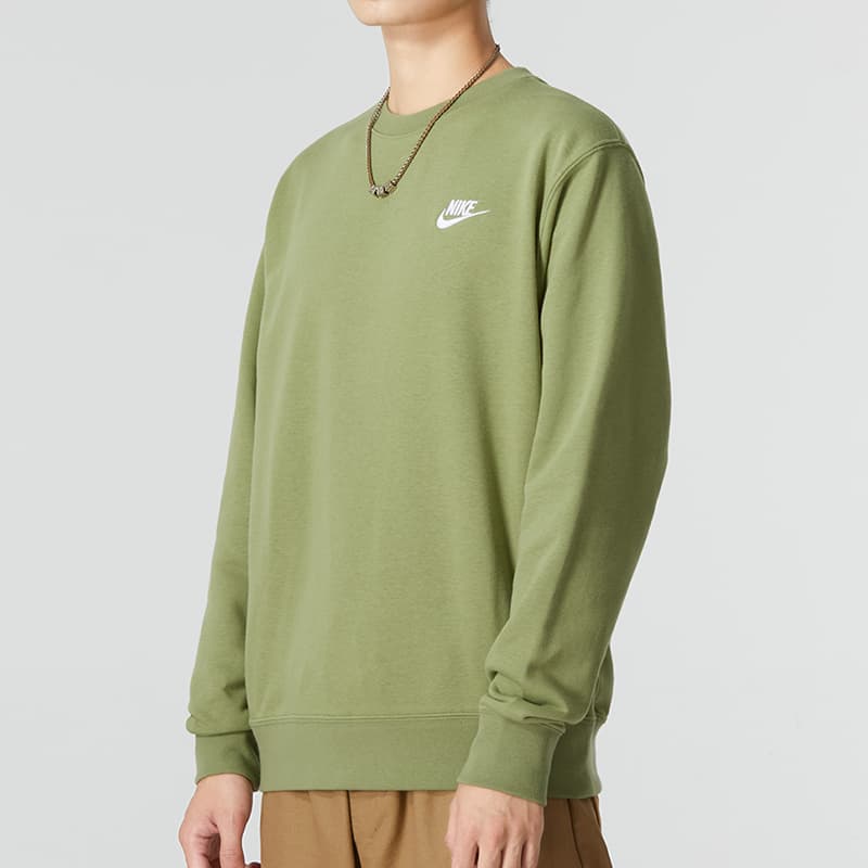 Худи Nike NSW Club Crew Green - изображение 4