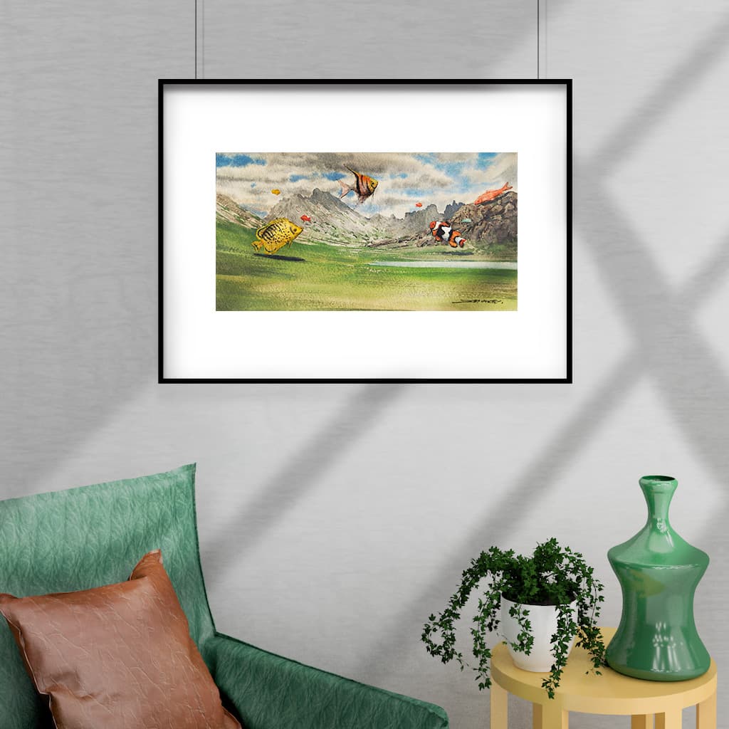 Постер Fly up 2 48*37cm - изображение 3