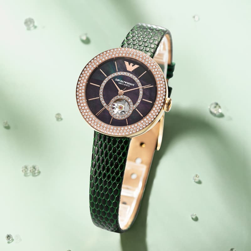 Механические часы EMPORIO ARMANI 30mm AR60069 - изображение 3