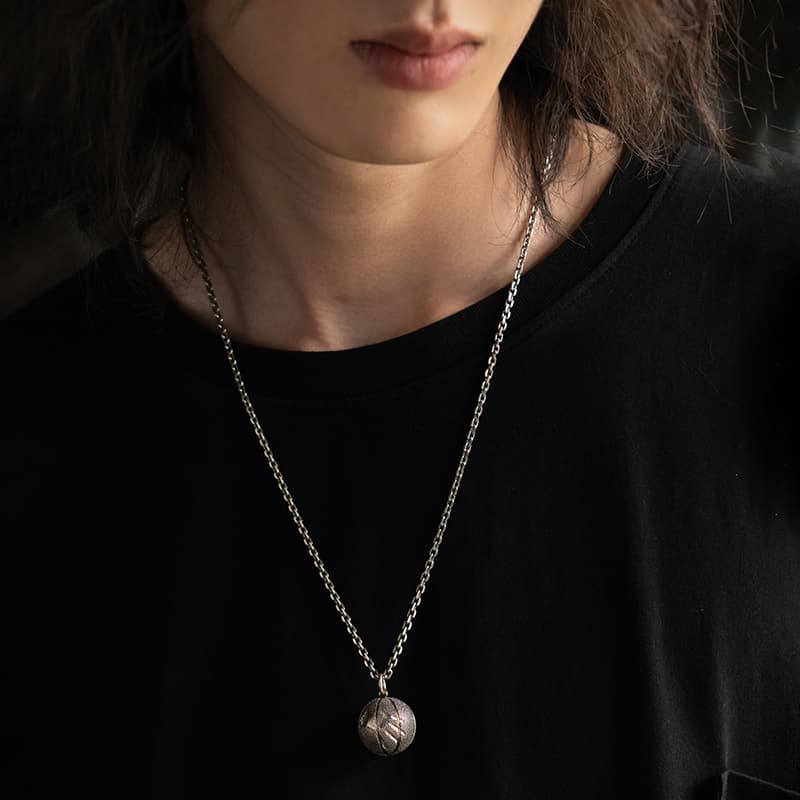 Кулон Ruibeila S925 Silver Basketball Pendant Necklace - изображение 5