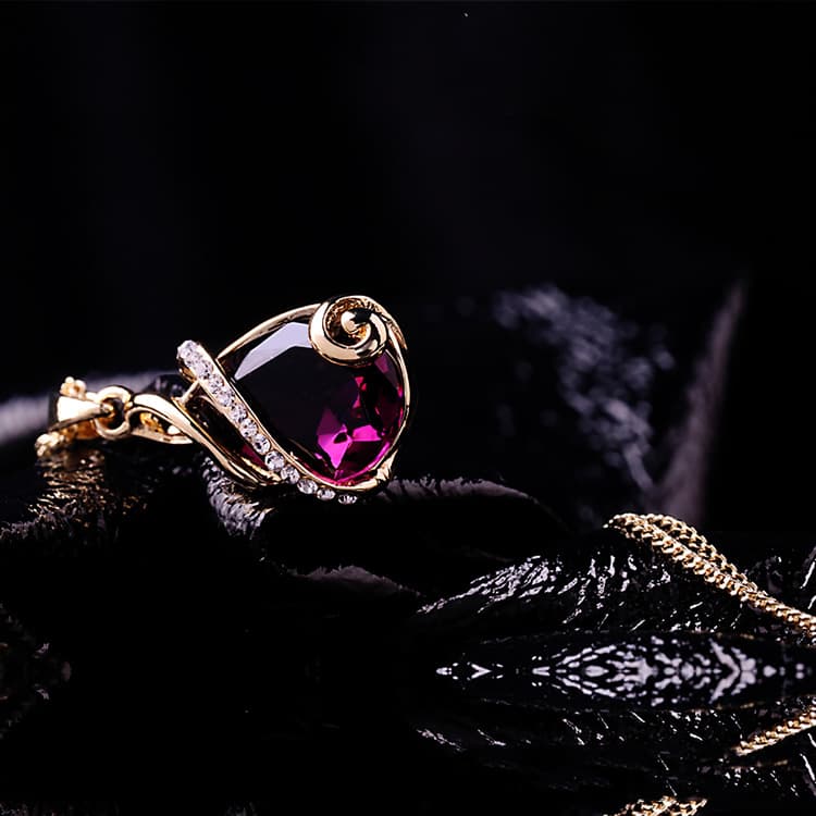 Ожерелье IDee Amethyst Pendant Necklace - изображение 4