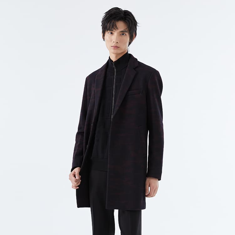 Пальто LIU·JO UOMO Blended Mid-Length Coat - изображение 3