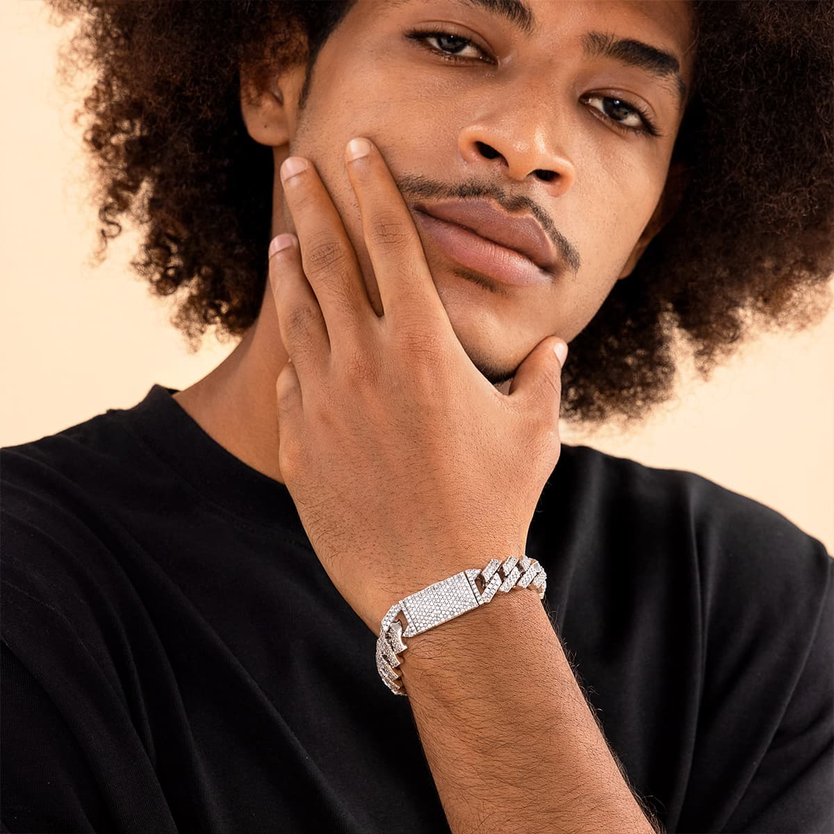 Браслет APORRO Prong Cuban Bracelet - изображение 3
