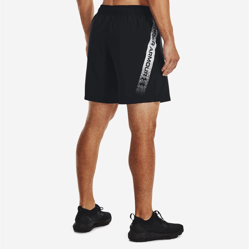 Тренировочные штаны Under Armour Woven Print Shorts Black - изображение 5