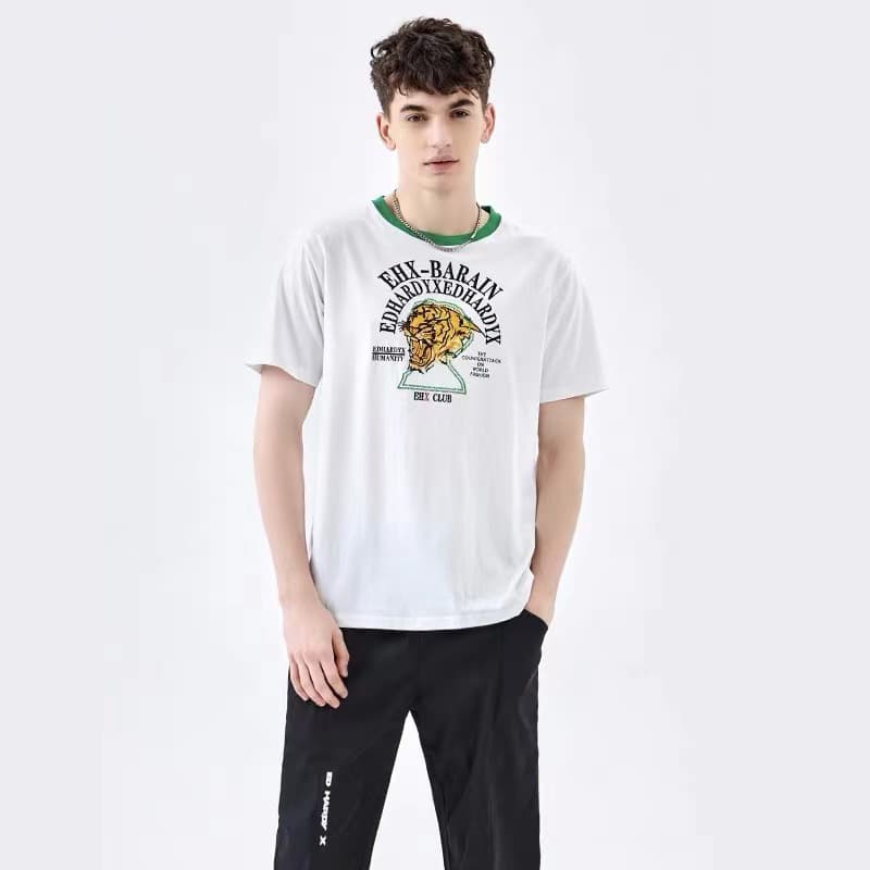 Футболка ED HARDY X SS22 Creative Tiger Print T-Shirt White - изображение 3